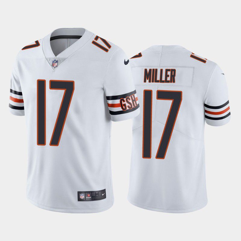 Men Chicago Bears #17 Anthony Miller Nike White Limited Player NFL Jersey->chicago bears->NFL Jersey